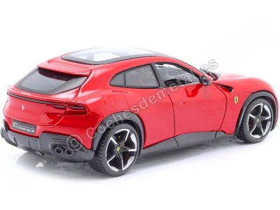 Cochesdemetal.es 2022 Ferrari Purosangue Rojo 1:24 Bburago 18-26030 2