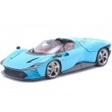 Cochesdemetal.es 2022 Ferrari Daytona SP3 Baby Blue 1:18 Bburago Signature Series 16912