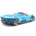 Cochesdemetal.es 2022 Ferrari Daytona SP3 Baby Blue 1:18 Bburago Signature Series 16912