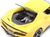 Cochesdemetal.es 2021 Ferrari 296 GTB Hybrid 830HP V6 Amarillo 1:18 Bburago 16018