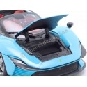 Cochesdemetal.es 2022 Ferrari Daytona SP3 Baby Blue 1:18 Bburago Signature Series 16912