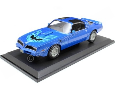 Cochesdemetal.es 1978 Pontiac Firebird Trans Am Azul Metalizado Decorado 1:18 Maisto 31464