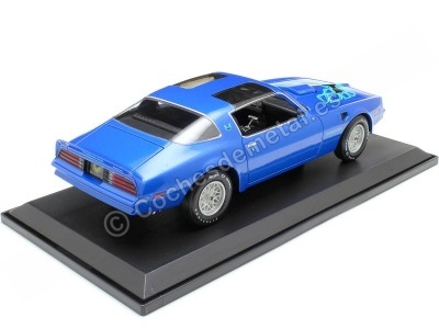 Cochesdemetal.es 1978 Pontiac Firebird Trans Am Azul Metalizado Decorado 1:18 Maisto 31464 2