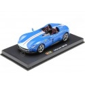 Cochesdemetal.es 2018 Ferrari Monza SP2 Barchetta Biposto Azul/Blanco 1:43 Bburago Signature Series 36913