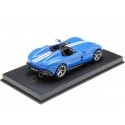 Cochesdemetal.es 2018 Ferrari Monza Sp2 Baby Boat Azul / Blanco 1:43 Bburago Signature Series 36913