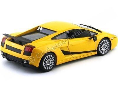 Cochesdemetal.es 2007 Lamborghini Gallardo Superleggera Amarillo 1:18 Motor Max 73181 2