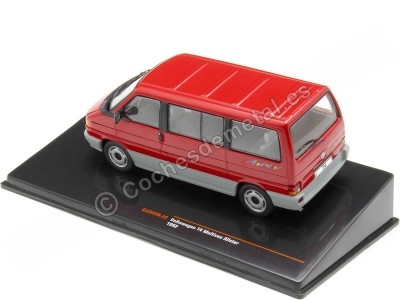 Cochesdemetal.es 1992 Furgoneta Volkswagen VW T4 Multivan Allstar Roja 1:43 IXO Models CLC555N.22 2