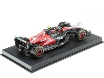 Cochesdemetal.es 2023 Alfa Romeo F1 C43 Nº24 Guanyu Zhou 1:43 Bburago Signature Series 38086ZH 2