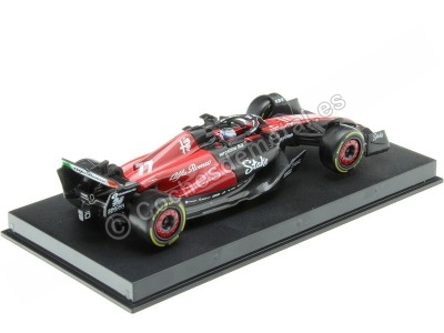 Cochesdemetal.es 2023 Alfa Romeo F1 C43 Nº77 Valteri Bottas 1:43 Bburago Signature Series 38086BO 2