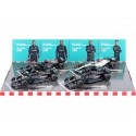 Cochesdemetal.es 2021 2022 2023 Set 4 Mercedes-AMG F1 W13 W14 W15 Lewis Hamilton / George Russell 1:43 Bburago 18-38093