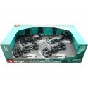 Cochesdemetal.es 2021 2022 2023 Set 4 Mercedes-AMG F1 W13 W14 W15 Lewis Hamilton / George Russell 1:43 Bburago 18-38093