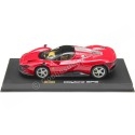 Cochesdemetal.es 2022 Ferrari Daytona SP3 Cerrado Rojo Corsa 1:43 Bburago Signature Series 18-36914