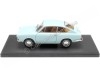 Cochesdemetal.es 1965 Fiat 850 Coupe (Seat 850 Coupe) Azul "Coches Inolvidables" 1:24 Editorial Salvat ES33