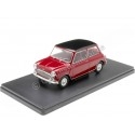 Cochesdemetal.es 1973 Austin Mini Cooper S Granate/Negro "Coches Inolvidables" 1:24 Editorial Salvat ES55