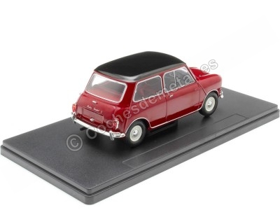 Cochesdemetal.es 1973 Austin Mini Cooper S Granate/Negro "Coches Inolvidables" 1:24 Editorial Salvat ES55 2