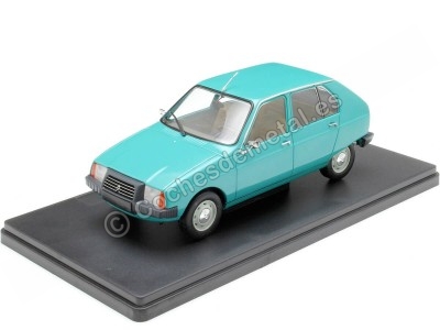 Cochesdemetal.es 1978 Citroen Visa Azul Metalizado "Coches Inolvidables" 1:24 Editorial Salvat ES37