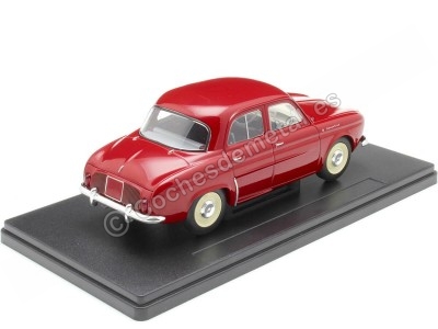 Cochesdemetal.es 1960 Renault Dauphine Rojo "Coches Inolvidables" 1:24 Editorial Salvat ES45 2