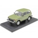 Cochesdemetal.es 1976 Lada Niva 1600 Verde Caqui "Coches Inolvidables" 1:24 Editorial Salvat ES38