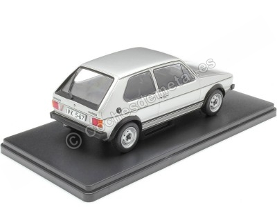 Cochesdemetal.es 1976 Volkswagen Golf GTI Plateado "Coches Inolvidables" 1:24 Editorial Salvat ES54 2