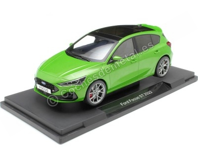 Cochesdemetal.es 2022 Ford Focus ST Verde Metalizado 1:18 MC Group 18452