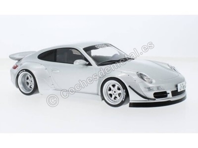 Cochesdemetal.es 2023 Porsche 911 (997) RWB Rauh-Welt Plateado 1:18 IXO Models 18CMC166.22