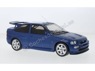 Cochesdemetal.es 1996 Ford Escort RS Cosworth Ready to Race Azul Metalizado 1:18 IXO Models 18CMC180.22