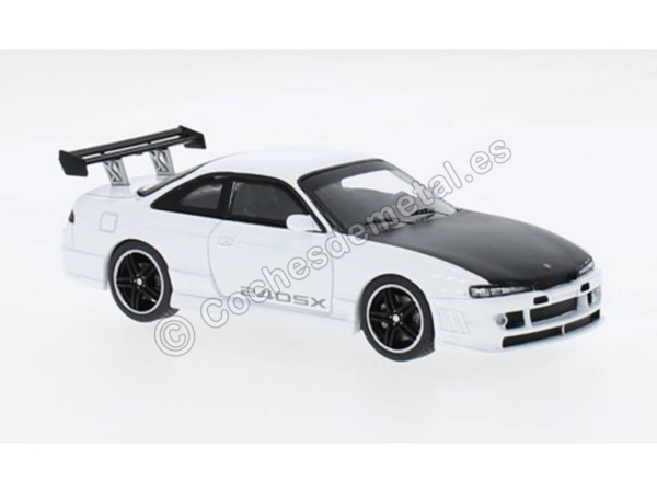 Cochesdemetal.es 1997 Nissan 240SX (S14) Blanco/Negro 1:43 IXO Models CLC552N.22