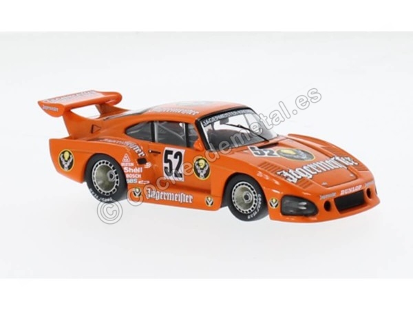 Cochesdemetal.es 1981 Porsche 935 K3 Jägermeister Nº52 Bob Wollek DRM Nürburgring Eifelrennen 1:43 IXO Models GTM165LQ