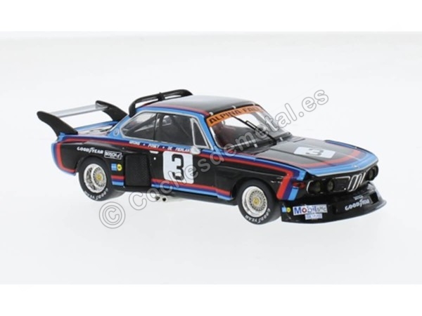 Cochesdemetal.es 1976 BMW 3.5 CSL Gr.5 Nº3 Grohs/Fierlant 6h Silverstone 1:43 IXO Models GTM166LQ