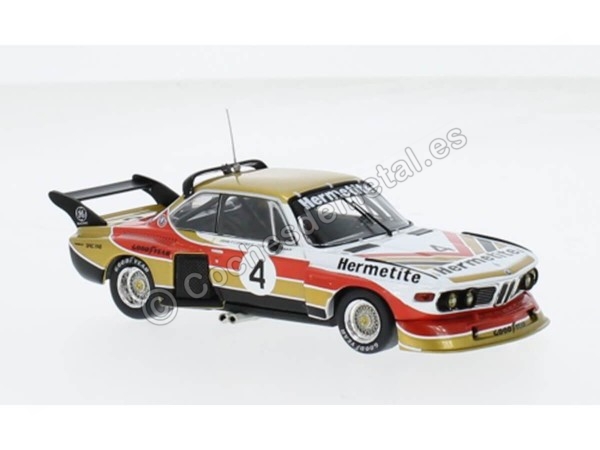 Cochesdemetal.es 1976 BMW 3.5 CSL Gr.5 Nº3 Fitzpatrick/Walkinshaw Ganador 6h Silverstone 1:43 IXO Models GTM167LQ