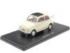 Cochesdemetal.es 1960 Fiat Nuova 500D Crema "Coches Inolvidables" 1:24 Editorial Salvat ES31