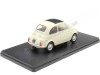 Cochesdemetal.es 1960 Fiat Nuova 500D Crema "Coches Inolvidables" 1:24 Editorial Salvat ES31