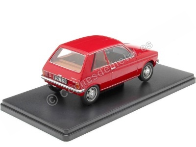 Cochesdemetal.es 1976 Peugeot 104 ZS Rojo "Coches Inolvidables" 1:24 Editorial Salvat ES42 2