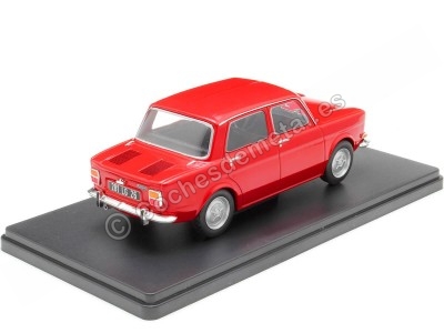 Cochesdemetal.es 1976 Simca 1000 LS Rojo "Coches Inolvidables" 1:24 Editorial Salvat ES51 2