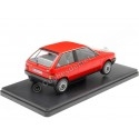 Cochesdemetal.es 1984 Seat Ibiza GLX 1.5 MK1 Rojo "Coches Inolvidables" 1:24 Editorial Salvat ES58