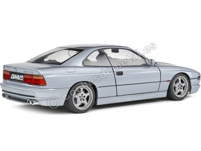 Cochesdemetal.es 1992 BMW 850 CSI (E31) Plateado Ártico 1:18 Solido S1807004 2