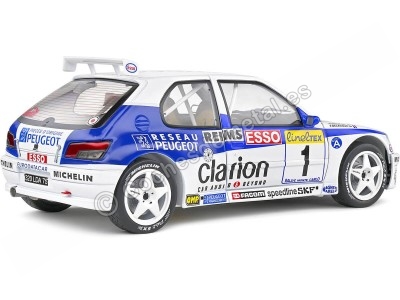 Cochesdemetal.es 1996 Peugeot 306 Maxi Nº1 Delecour/Sauvage Rally Monte Carlo 1:18 Solido S1808305 2