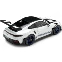 Cochesdemetal.es 2022 Porsche 911 GT3 RS con Pack Weissach GT Blanco/Azul Índigo 1:18 Norev HQ 187353