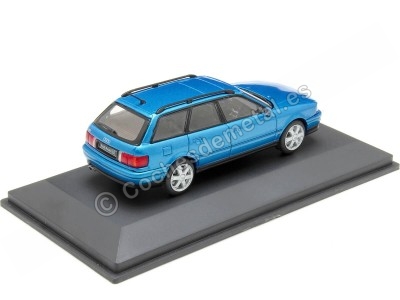 Cochesdemetal.es 1994 Audi Avant S2 Azul Pelícano 1:43 Solido S4314506 2