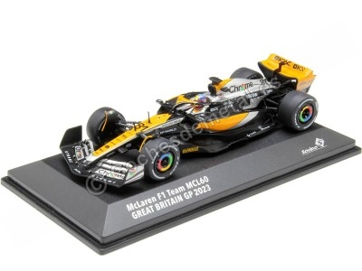 Cochesdemetal.es 2023 McLaren MCL60 Nº81 Oscar Piastri GP F1 Gran Bretaña 1:43 Solido S4317802