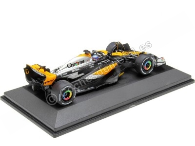 Cochesdemetal.es 2023 McLaren MCL60 Nº81 Oscar Piastri GP F1 Gran Bretaña 1:43 Solido S4317802 2