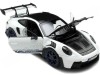 Cochesdemetal.es 2022 Porsche 911 GT3 RS con Pack Weissach GT Blanco/Azul Índigo 1:18 Norev HQ 187353