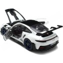 Cochesdemetal.es 2022 Porsche 911 GT3 RS con Pack Weissach GT Blanco/Azul Índigo 1:18 Norev HQ 187353