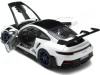 Cochesdemetal.es 2022 Porsche 911 GT3 RS con Pack Weissach GT Blanco/Azul Índigo 1:18 Norev HQ 187353