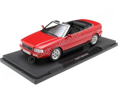 1991 Audi Cabriolet Rojo 1:18 MC Group 18371