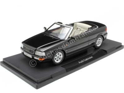 Cochesdemetal.es 1991 Audi Cabriolet Negro 1:18 MC Group 18372