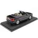 1991 Audi Cabriolet Negro 1:18 MC Group 18372