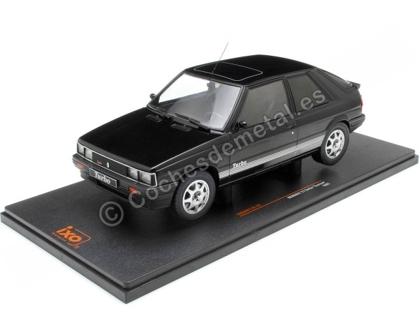 1987 Renault 11 R11 Turbo Custom Black 1:18 Modèles IXO 18CMC179.22