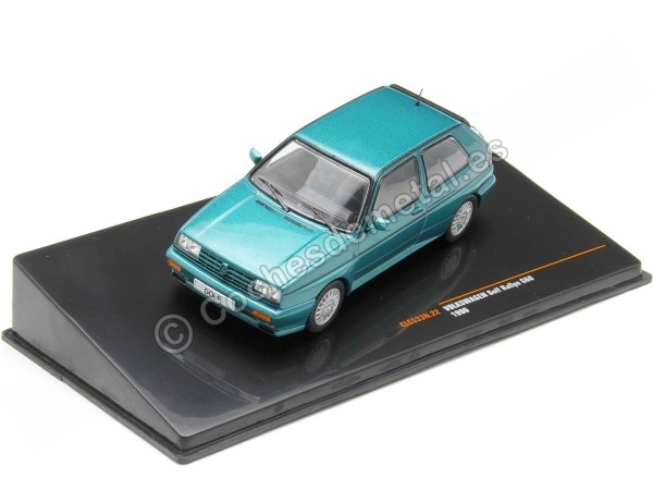 1990 Volkswagen Golf Rally G60 Verde Metalizado 1:43 IXO Models CLC...