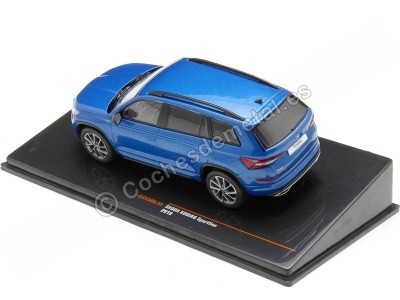 Cochesdemetal.es 2018 Skoda Kodiaq Azul Metalizado 1:43 IXO Models CLC559N.22 2